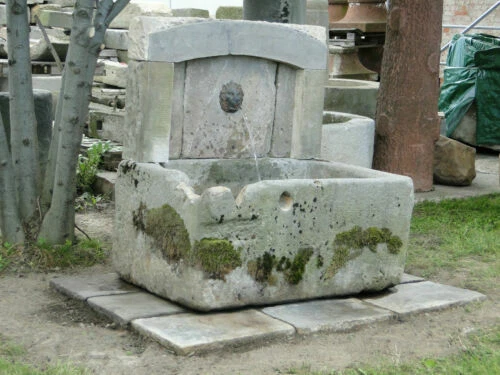 Original historische Garten- & Parkeinrichtungen (bis 1960) aus Sandstein