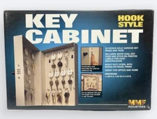 Key Cabinet – Wall Mount, Holds 28 Keys, Steel, Combination Lock - Made un USA