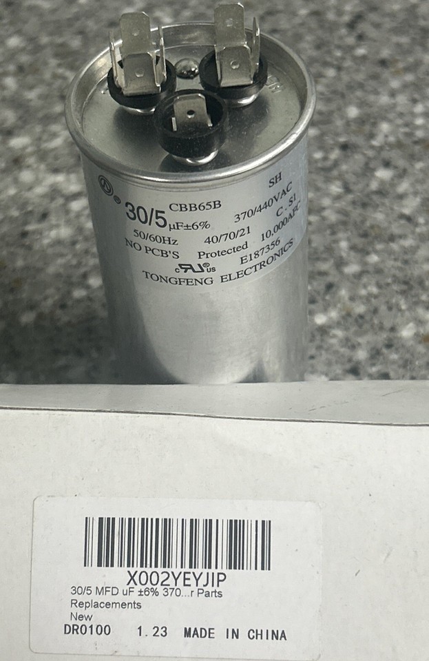 Capacitor Mixto 40 5uf (mfd) 370 Vac P/minisplit O A/c - Foto 4