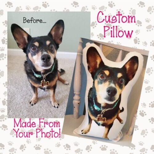 Custom 3D Photo Face Pillow | Turn Any Photo Into a Pillow | Pet Pillow - Picture 5 of 7