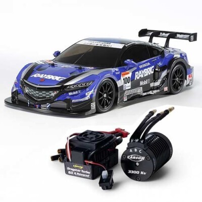 Tamiya 1:10 RC RAYBRIG NSX Concept-GT TT-02 Brushless 3300KV