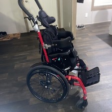 KUDU By R82 PEDIATRIC WHEELCHAIR, TILT, Full Cushion Support, W/ Footplate, NEW
