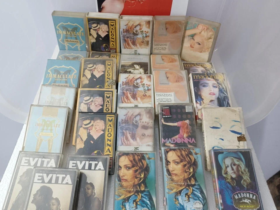 Madonna orig Cassette tape INDIA indian version diff Collector Auction RARE !!! - Image 3 of 4