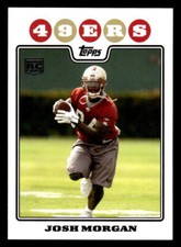 2008 Topps Josh Morgan #378 San Francisco 49ers Football Card
