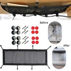 Under Desk Cable Management Net Cords Holder Storage Office Home Wire Rack Tidy