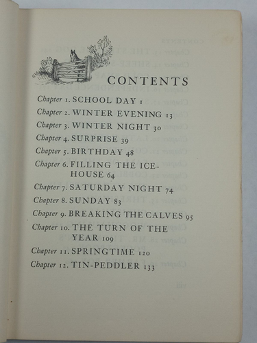 1950's Farmer Boy Laura Ingalls Wilder 1st Illustrated Edition 1953 HC Well Read - Picture 9 of 11