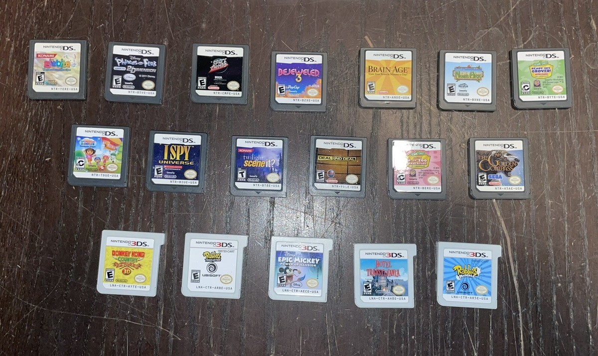 Nintendo DS & 3DS HUGE Games Lot (26 Games) | eBay