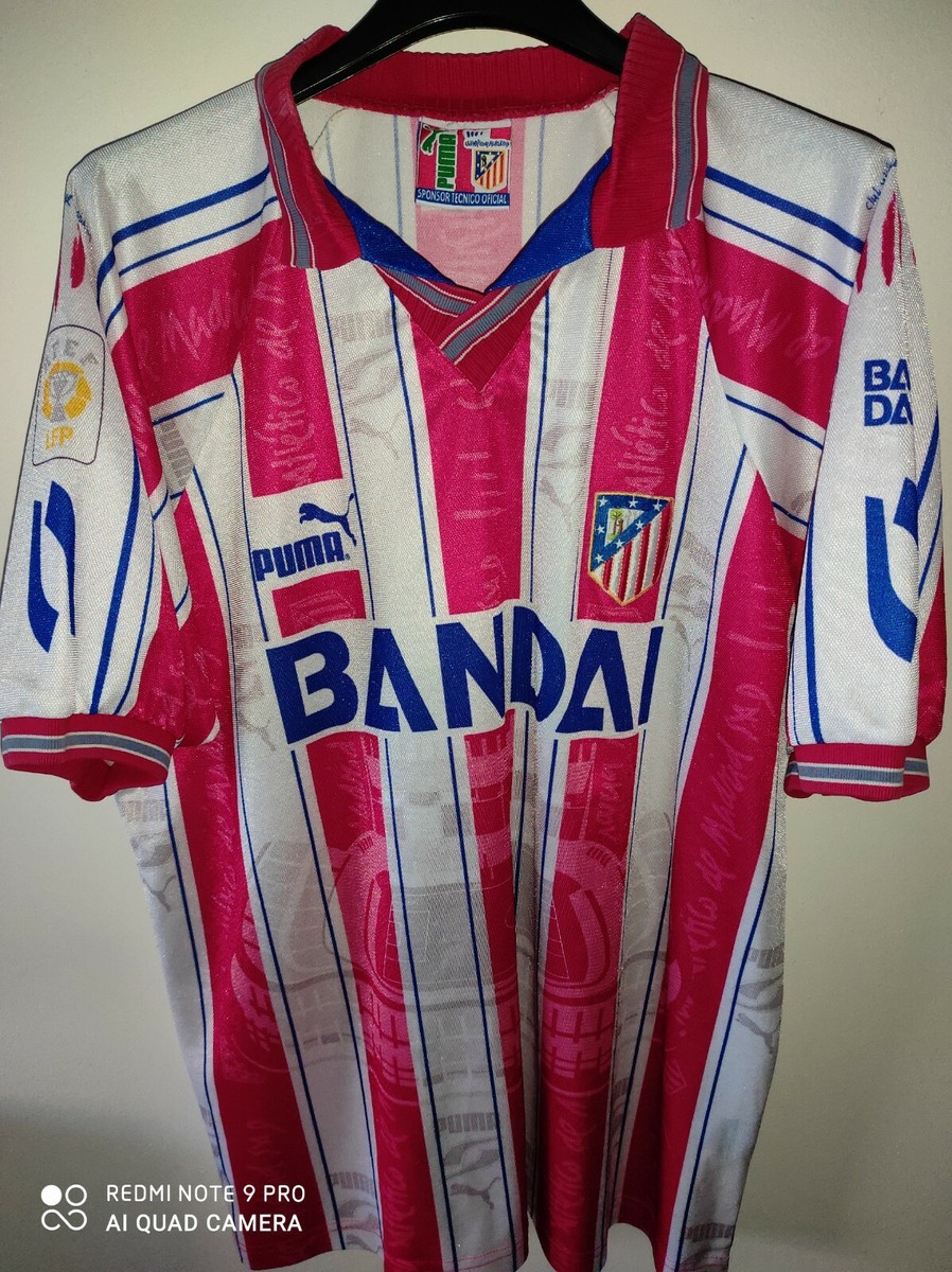 ATLETICO DE MADRID 1996-1997 Bandai camiseta shirt trikot