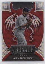 2023 Panini Chronicles Crusade Red Wave Prizm 28/199 Alex Rodriguez #12 00ab