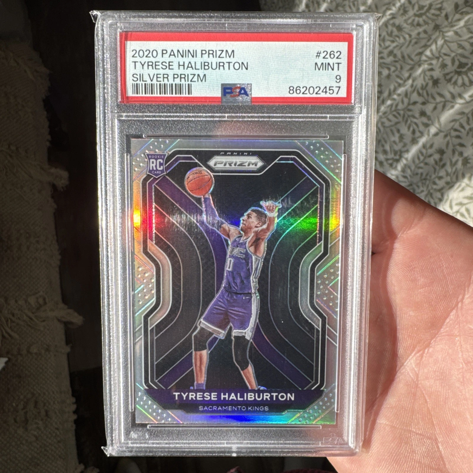 Tyrese Haliburton trading card