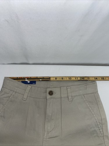 NWT IZOD Boys Size 14 Regular Khaki Stretch Flat Front Uniform Pants L20 - Picture 6 of 7