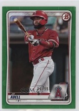 2020 Bowman Prospects Green 6/99 Jo Adell #BP-100 03j5