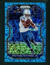 2020 Panini Blue No Huddle Prizm #333 Michael Pittman Jr Colts RC Rookie 34/79