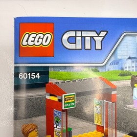 The LEGO City Bus Station (60154) retired 2017 | 3 MANUALS ONLY
