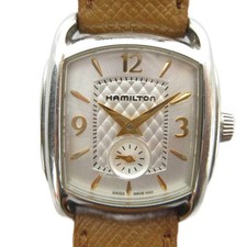 Hamilton H123510 Watch Stainless Steel Band Silver Dial Used Authentic