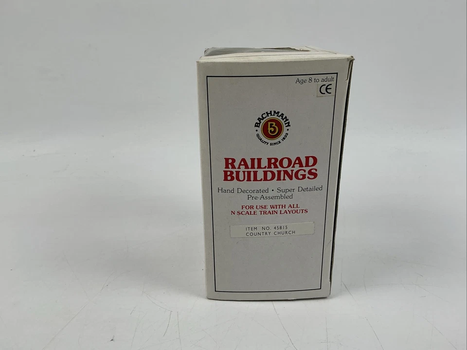 Bachmann N Scale Item No. 45815 Country Church Railroad Buildings - Image 2 of 4