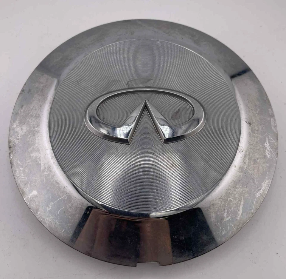 2004-2007 INFINITI QX56 CHROME CENTER WHEEL HUB CAP COVER 403157S510 Set of (4) - Image 3 of 4