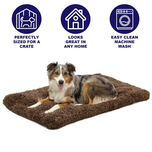 Midwest Homes for Pets Deluxe Dog Beds - 42-Inch, Cocoa - Picture 3 of 6