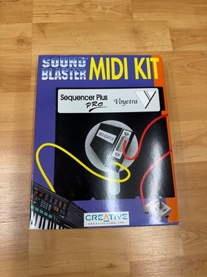 Creative Labs Sound Blaster MIDI Kit with Voyetra Sequencer Plus Pro No cables.