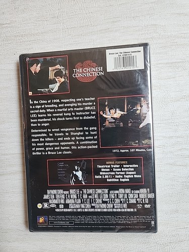 New Sealed The Chinese Connection (DVD 1972) Bruce Lee Fast Shipping - Picture 2 of 3