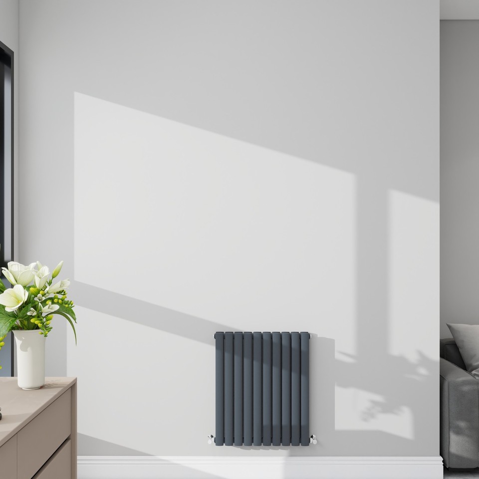 Horizontal Traditional Oval Column Radiator Flat Panel Designer Rad ...