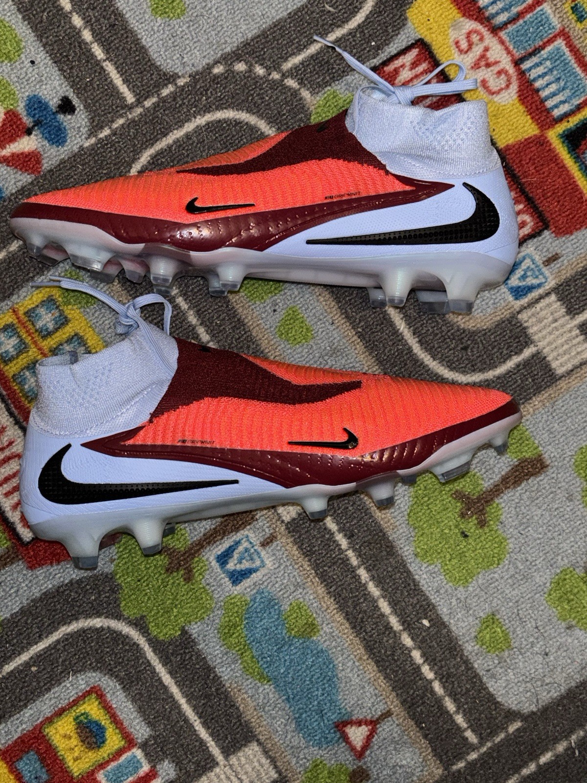 Nike Phantom 6 Elite FG High Scary Good Pack Soccer HJ2147-400 Men’s size 10