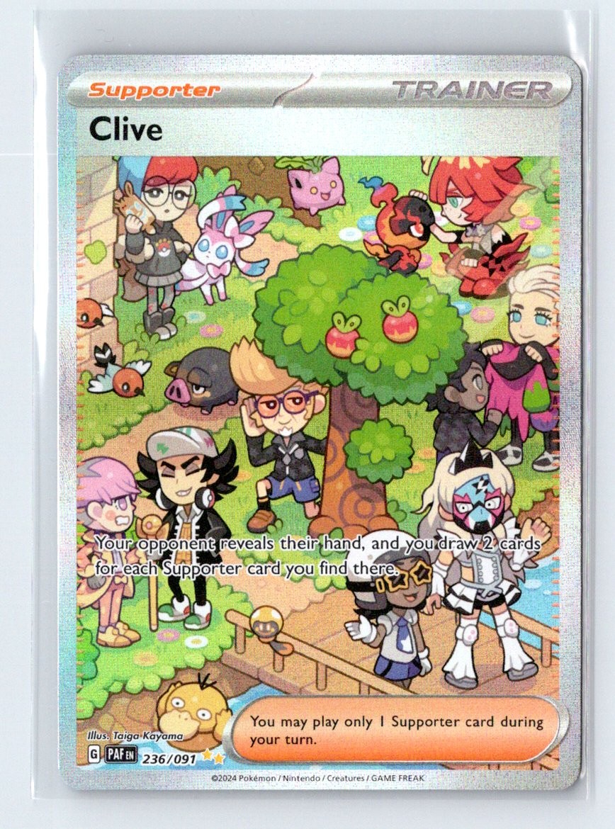 Pokemon TCG - Clive - 236/091 - SV: Paldean Fates NM