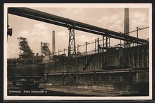 Dortmund, Kokerei Kaiserstuhl, Ansichtskarte 