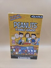 New Sealed Peanuts Family Bingo Game NEW Charlie Brown Snoopy Themes