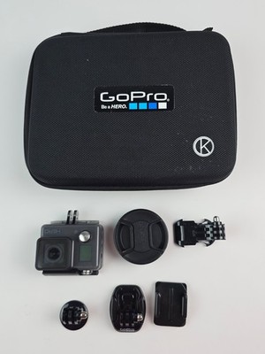 GoPro Hero 2014 Waterproof 1080 Action Camera CHDHA-301 w/ case & attachments