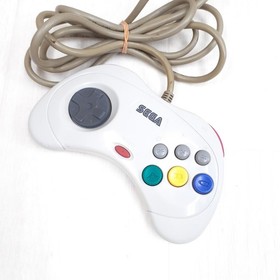 Sega Saturn console white bundle with 5 Games & 2 controllers Japan DAYTONA USA