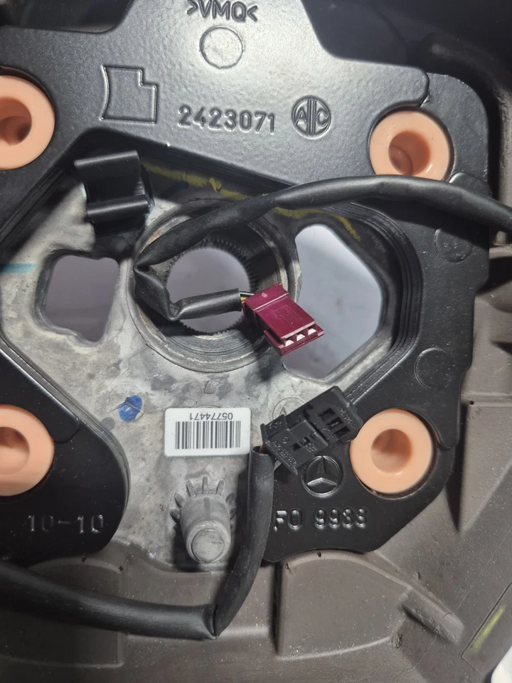 Volante conductor Mercedes color único 09-13 marrón 1644607703 OEM Foto 4 de 4