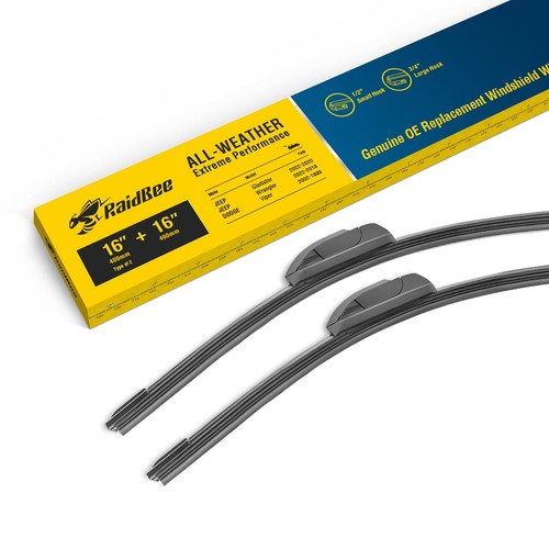 16" Wiper Blades 2-Pack for Jeep Gladiator 2020-2022 Wrangler 2018-2022