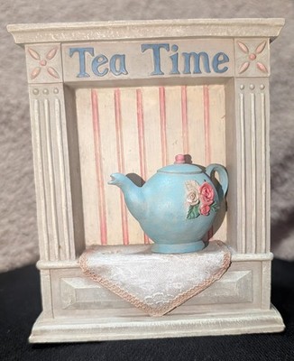 Rare Jim Shore's Enesco Tea Time Tea Party 2001