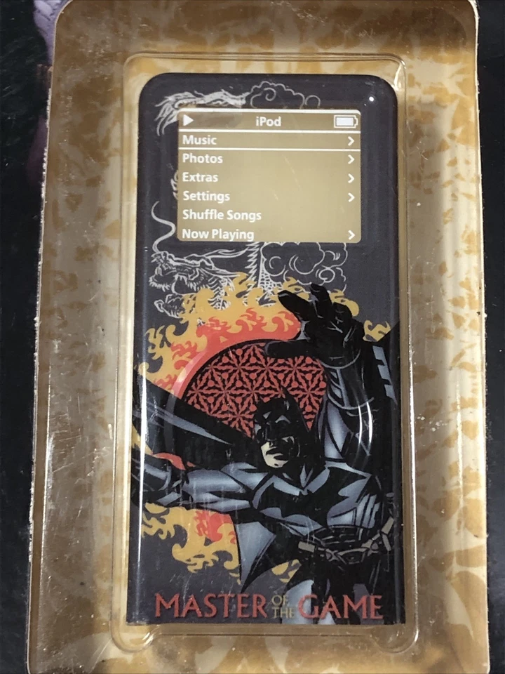 Cubierta Iconz Batman Begins 2005 de colección para iPod Nano nueva sellada rara Foto 4 de 4