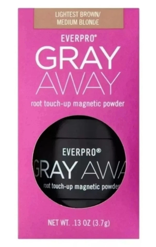 EVERPRO Gray Away Magnetic Powder Lightest Brown Medium Blonde New - Image 2 of 4