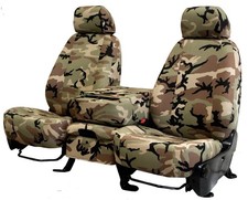 Fundas de asiento de auto CalTrend para Ford E-150|F-350 Super Duty 2004-2009 retro