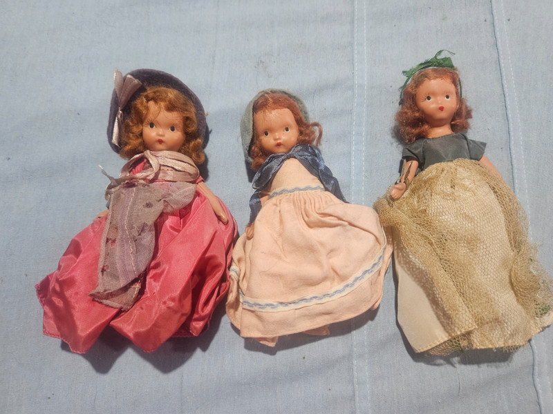 Storybook Collection Dolls by Nancy Ann - Plastic Body Dolls from