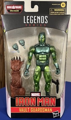 Marvel Legends Iron Man VAULT GUARDSMAN Hasbro 2021 Disney Ursa Major BAF
