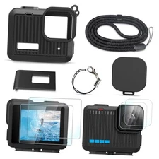  Silicone Sleeve Rubber Case for Go Pro Hero 4K,Protective GoPro Hero 4K