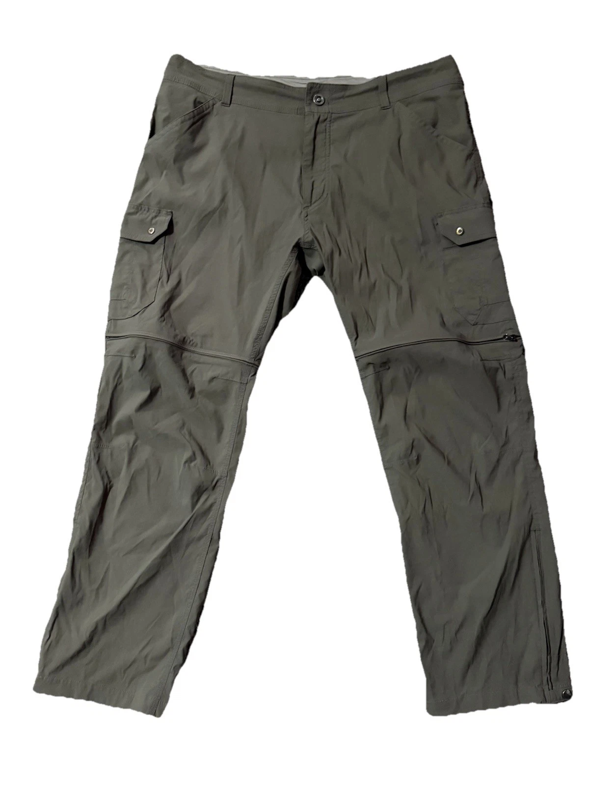 Kuhl Men’s Penegade Convertible Stealth Hiking Pants Size 38x30 Green