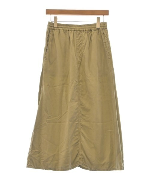 Jiyuku Maxi Skirt Women's Beige Cotton Blend Size 36 Used-image