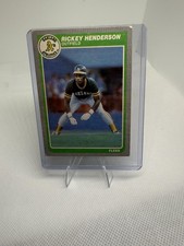 1985 Fleer #425 Rickey Henderson