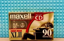 MAXELL XL II  90  2002 USA  TYPE II  BLANK CASSETTE TAPE 1  SEALED 