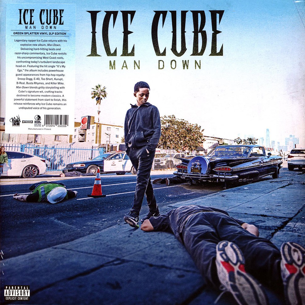 Ice Cube - Man Down HHV Exclusive Limited Deluxe Green / (2025