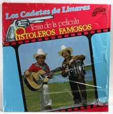 Los Cadetes de Linares - Lp - Pistoleros Famosos - Latin Norteno Tex Mex Rare