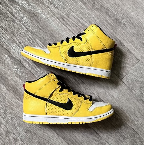 Nike SB Dunk High Premium Wet Floor Sign 2009 Release Size U.K 9.5 - Picture 8 of 24