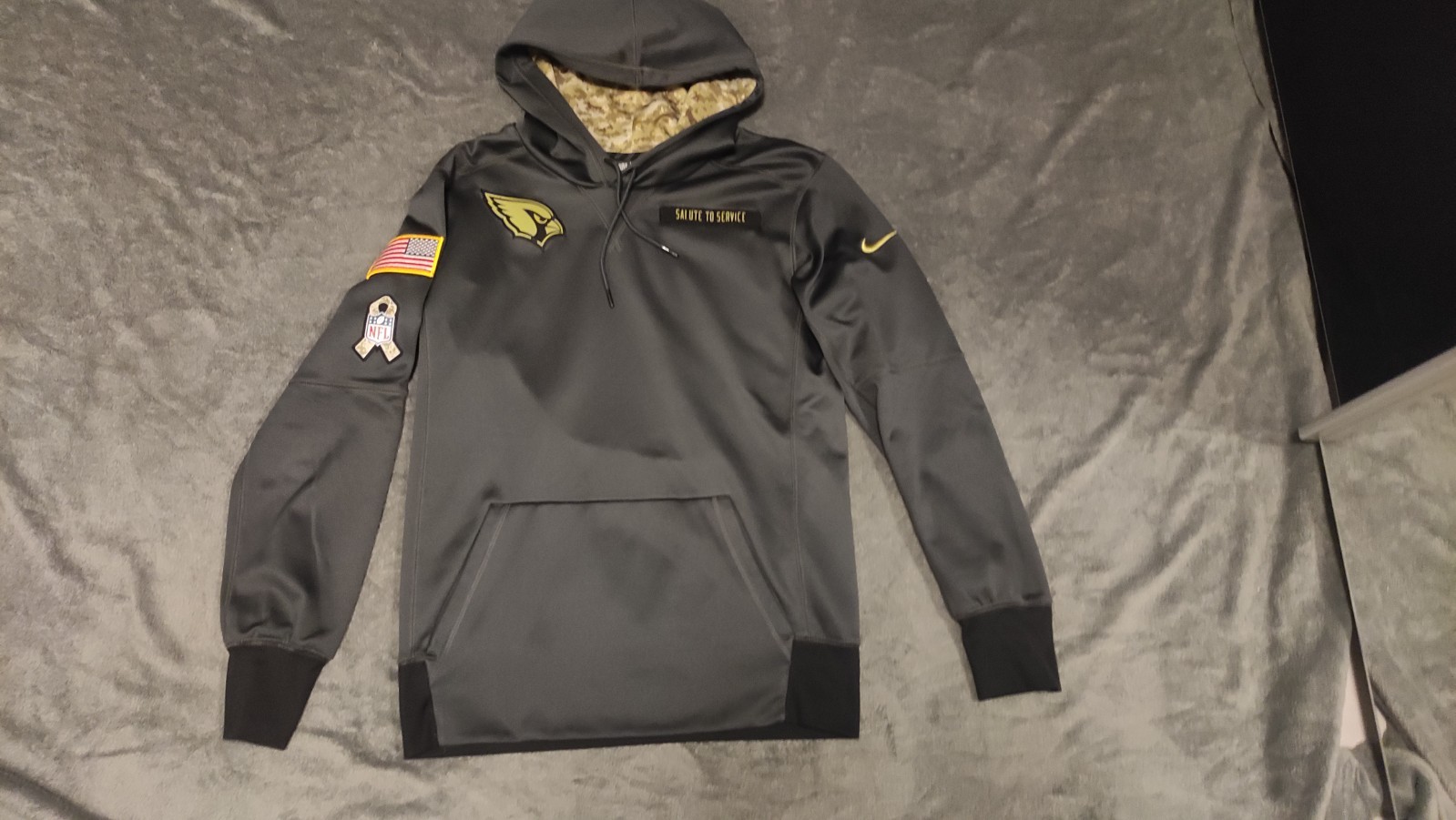 NFL Arizona Cardinals Salute to Service Nike Pullover Hoodie Football