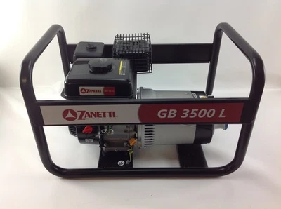 Generador Corriente Eléctrico Gasolina Zanetti GB3500L 3,5kVA 230V Portátil - Imagen 1 de 4