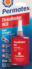 Permatex 27140 High Strength Threadlocker Red 36 ml